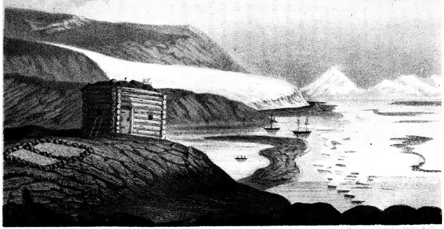 Illustration ur Spetsbergen 1861 (1865), sida 327