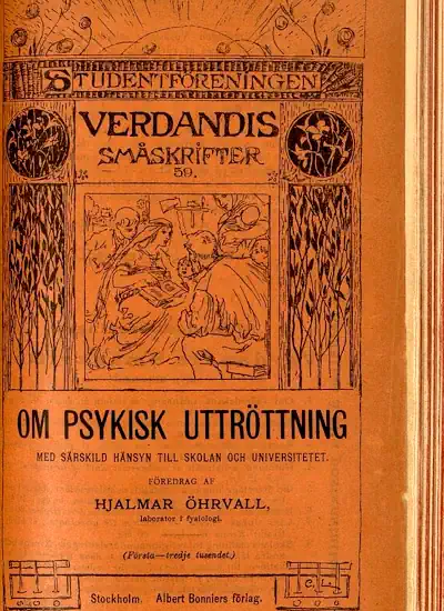 Om psykisk uttröttning : med särskild hänsyn till skolan och universitetet omslag