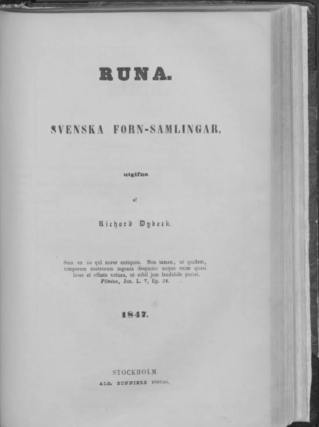 Originalsida iii