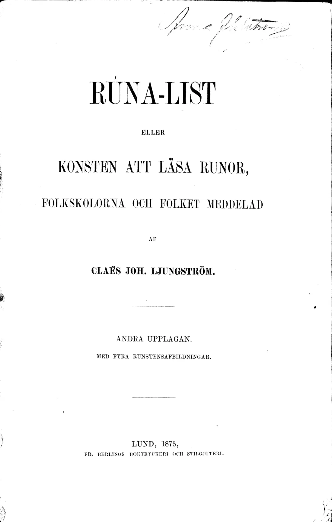 Originalsida iii