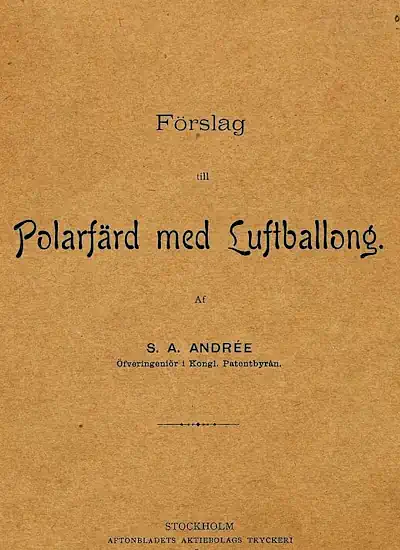 Förslag till Polarfärd med Luftballong omslag