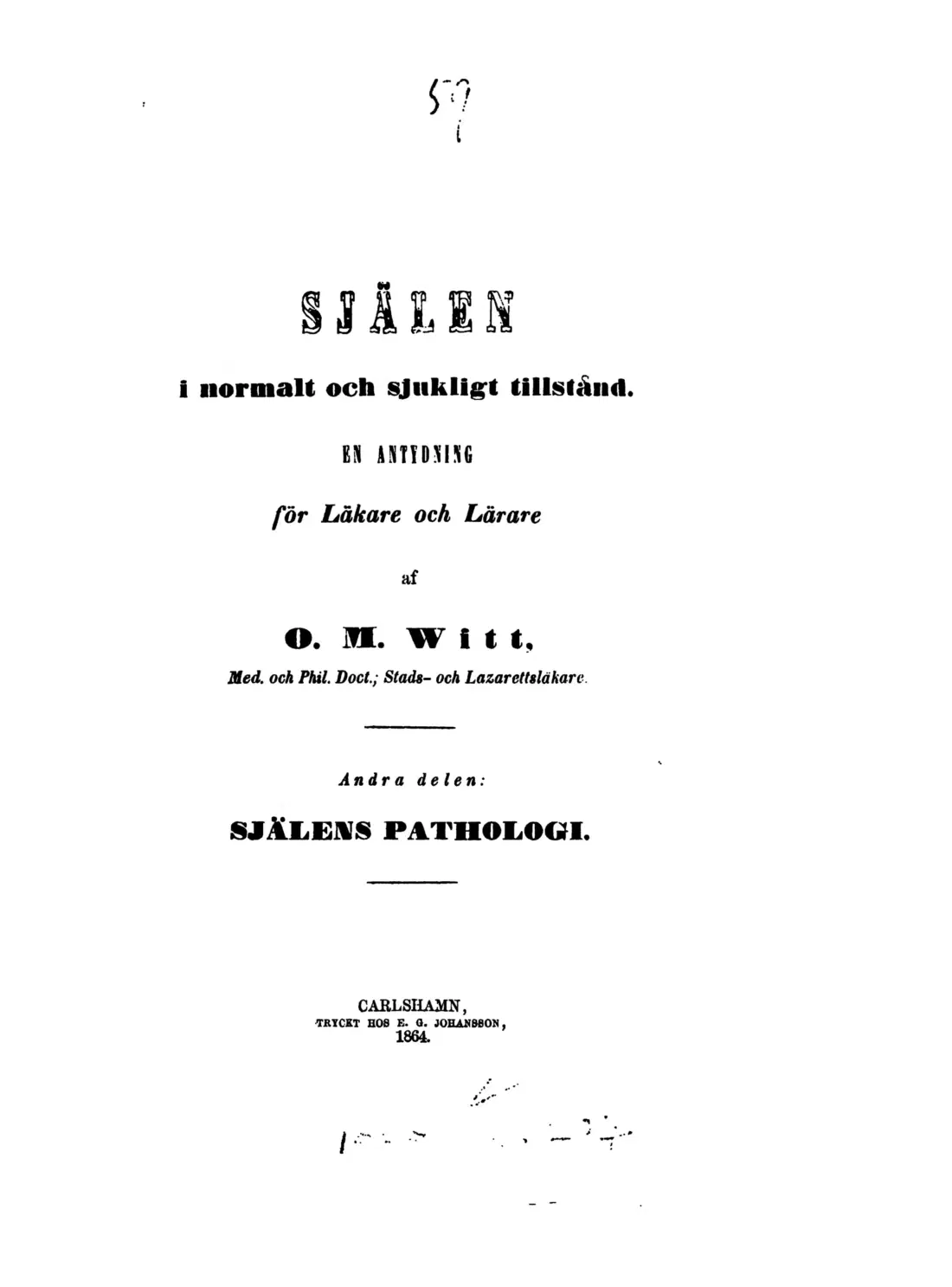 Originalsida viii