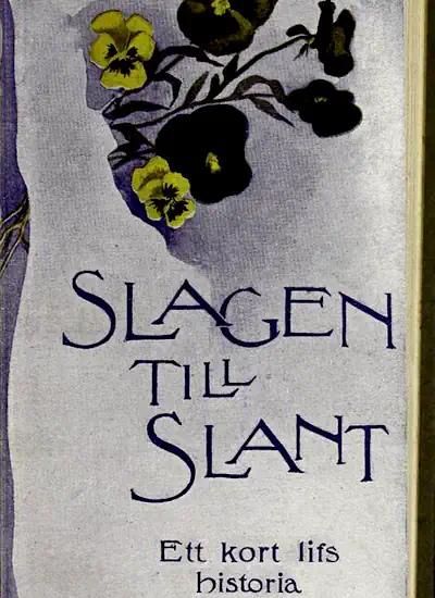 Slagen till slant. Ett kort livs historia omslag