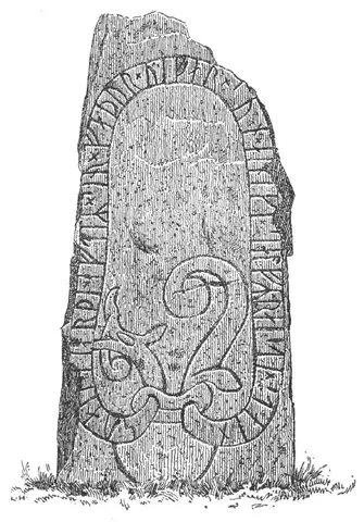 Illustration ur Ölands runinskrifter. Första bandet. (1900), sida 128