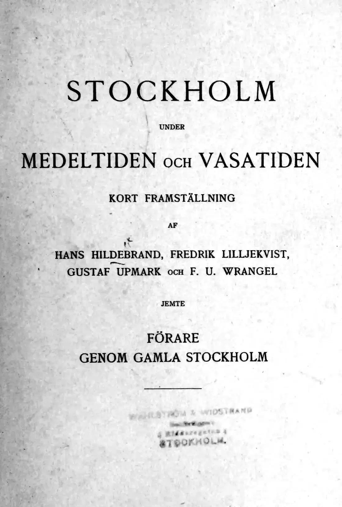 Originalsida vii