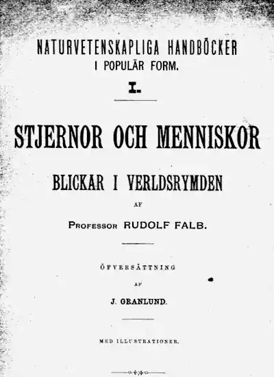 Stjernor och menniskor omslag