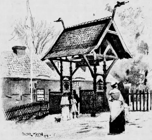 Illustration ur Stockholm och dess omgifningar (1897), sida 134