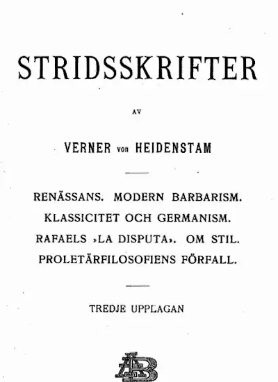 Stridsskrifter omslag