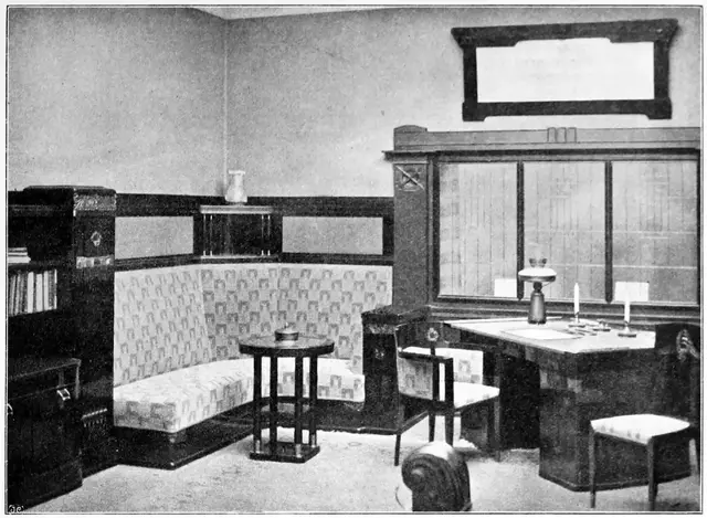 Illustration ur Svenska slöjdföreningens tidskrift (1905), sida 385