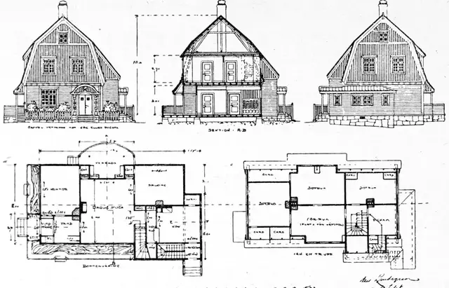 Illustration ur Svenska slöjdföreningens tidskrift (1905), sida 114