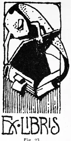 Illustration ur Svenska slöjdföreningens tidskrift (1905), sida 280