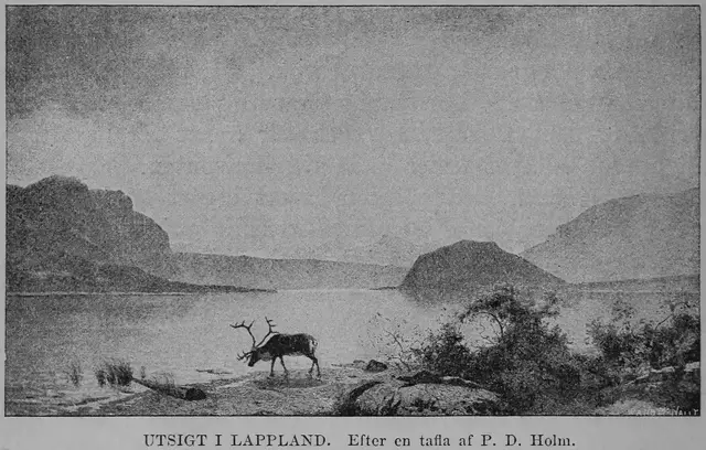 Illustration ur Sverige och Svenskarne. Eller från slott till koja (1893), sida 24