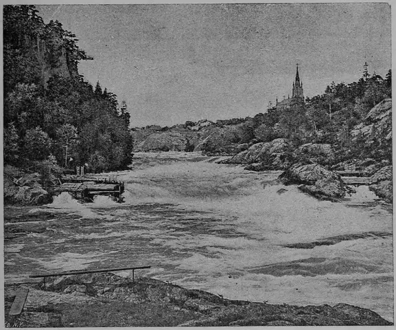 Illustration ur Sverige och Svenskarne. Eller från slott till koja (1893), sida 49