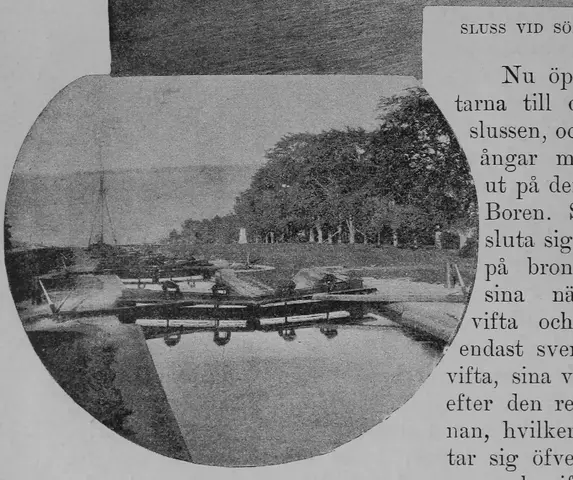 Illustration ur Sverige och Svenskarne. Eller från slott till koja (1893), sida 64