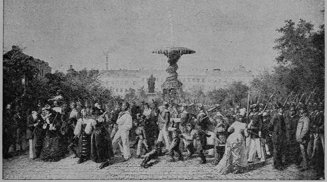 Illustration ur Sverige och Svenskarne. Eller från slott till koja (1893), sida 101