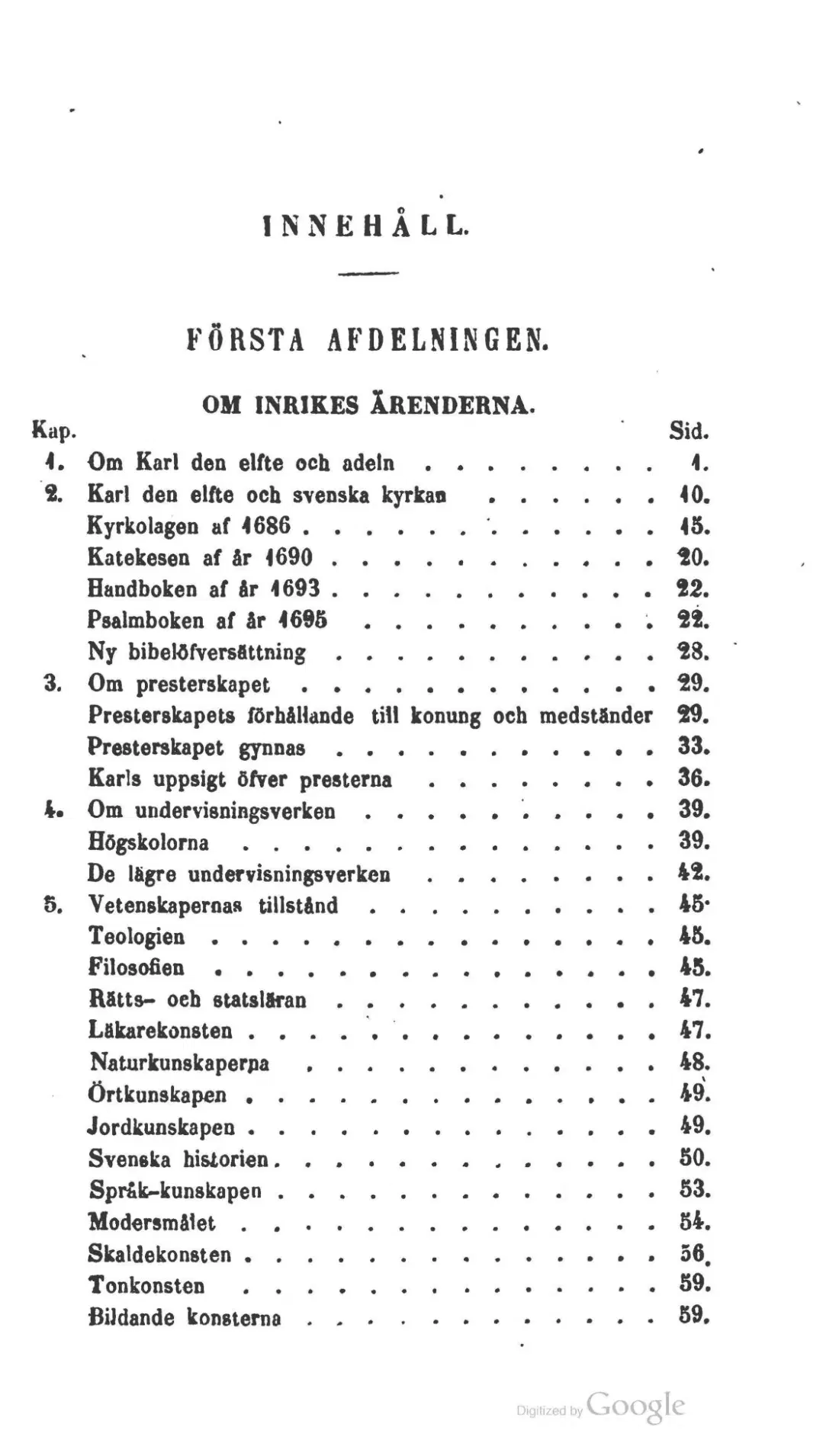 Originalsida vii