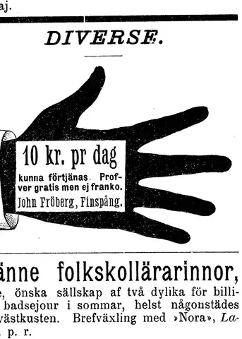 Illustration ur Svensk Läraretidning: 1893, sida 210