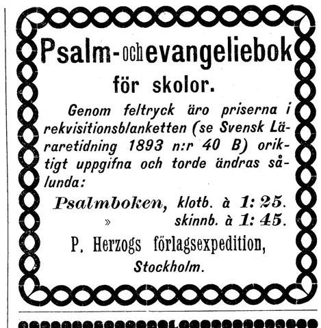 Illustration ur Svensk Läraretidning: 1893, sida 526