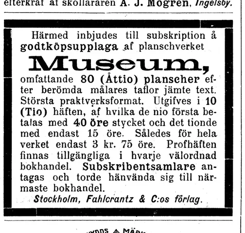 Illustration ur Svensk Läraretidning: 1894, sida 205