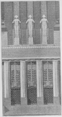 Illustration ur Teknisk tidskrift (1908), sida 63