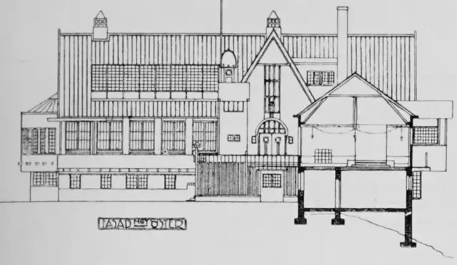 Illustration ur Teknisk tidskrift (1908), sida 91