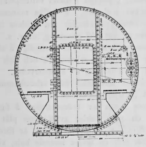 Illustration ur Teknisk tidskrift 1919 (1919), sida 1663