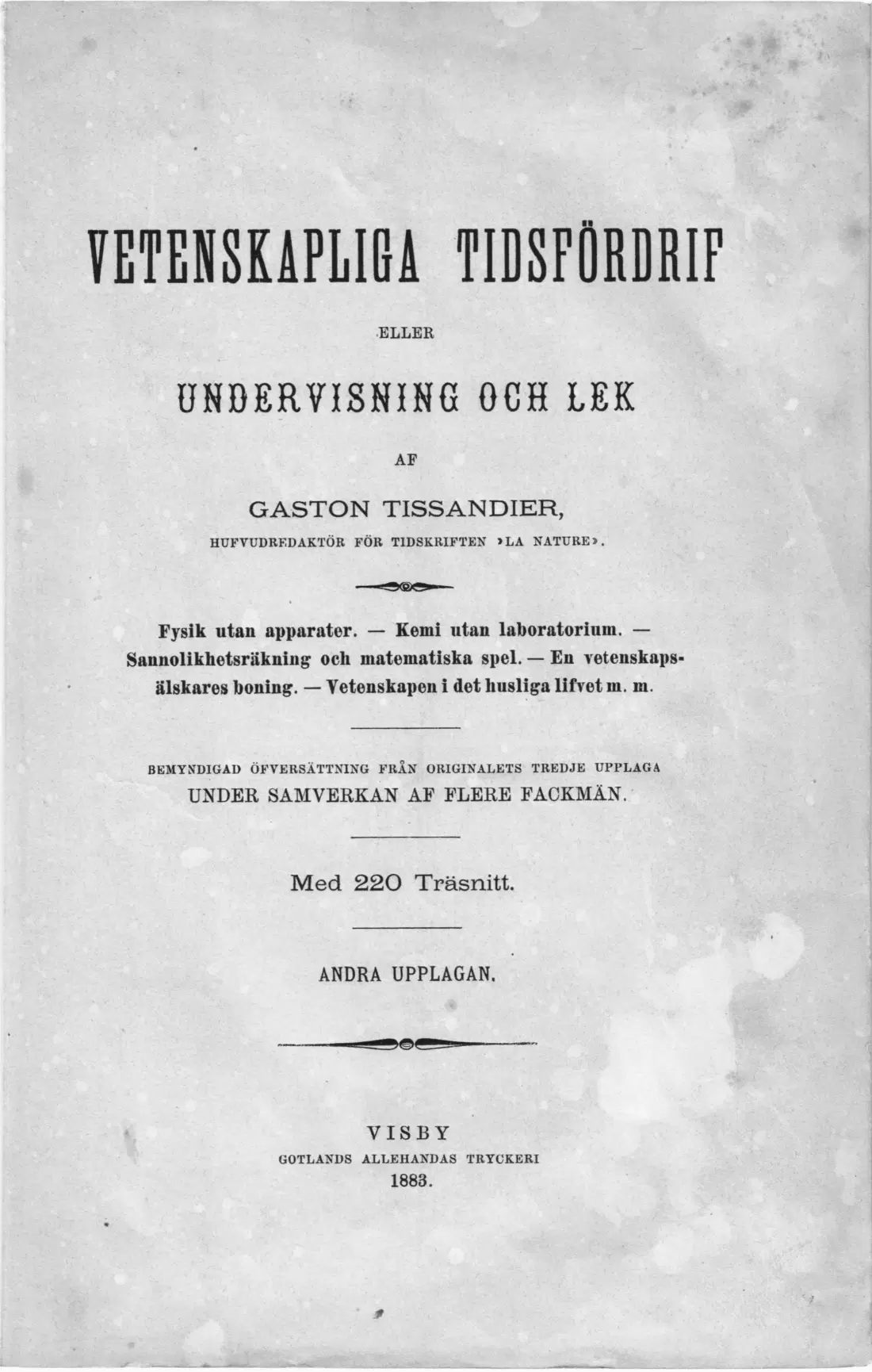Originalsida iii