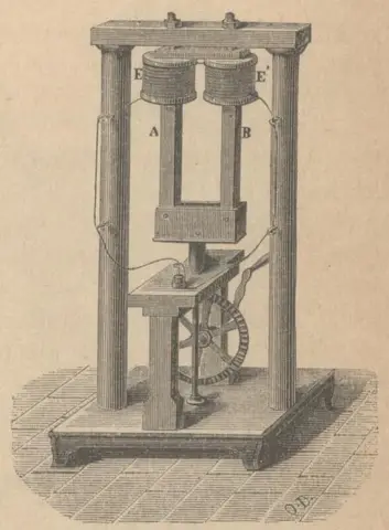 Illustration ur Stora uppfinningar. (1883), sida 313