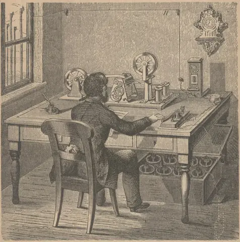 Illustration ur Stora uppfinningar. (1883), sida 325