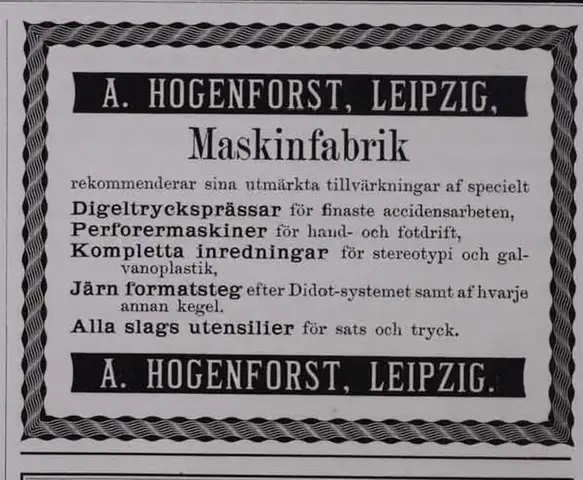 Illustration ur Typograftidning: 1889 (1889), sida 24