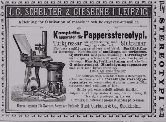 Illustration ur Typograftidning: 1889 (1889), sida 46