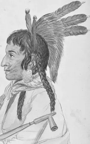 Illustration ur Skissböcker (1830), sida 81