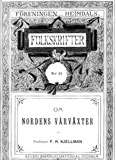 Om nordens vårväxter omslag