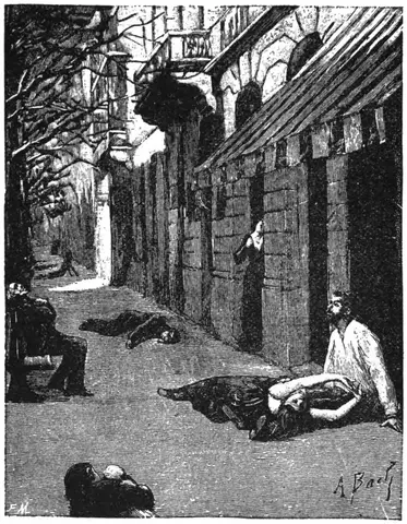 Illustration ur Verldens undergång (1895), sida 40