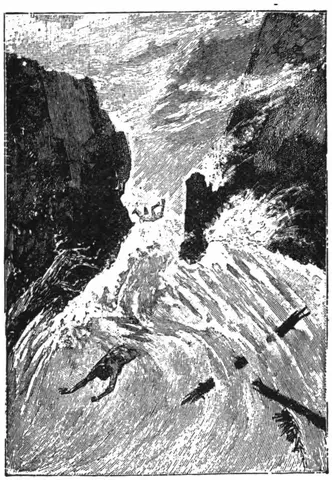 Illustration ur Verldens undergång (1895), sida 52