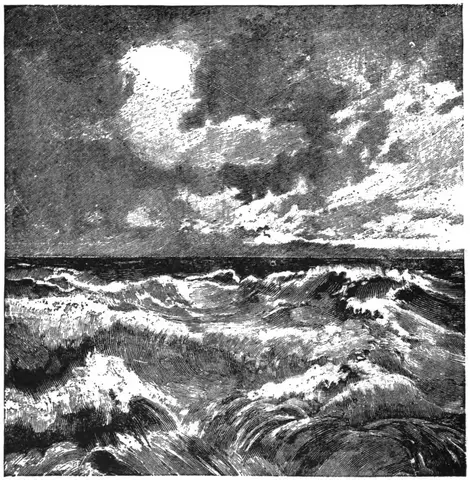 Illustration ur Verldens undergång (1895), sida 58