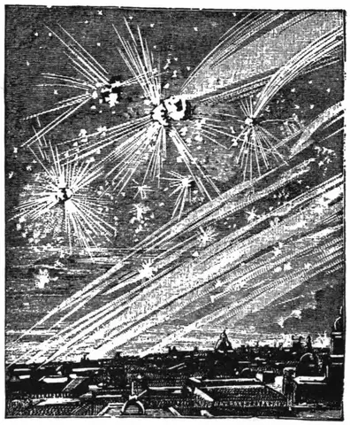 Illustration ur Verldens undergång (1895), sida 134