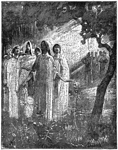 Illustration ur Verldens undergång (1895), sida 152