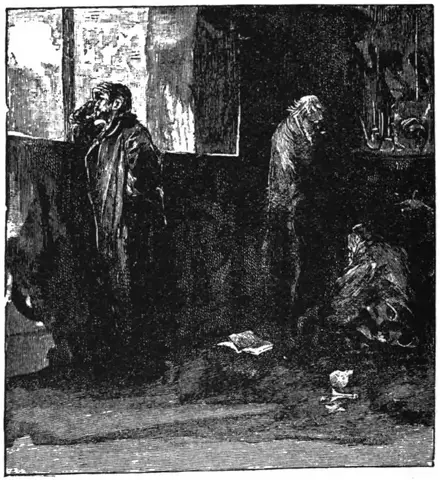 Illustration ur Verldens undergång (1895), sida 202
