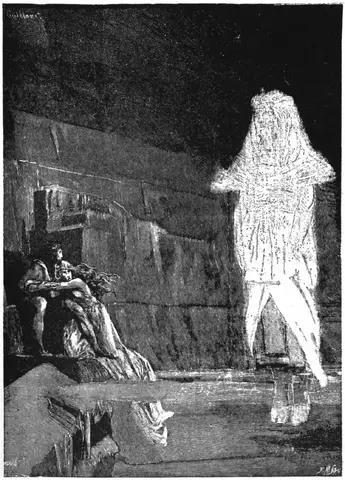 Illustration ur Verldens undergång (1895), sida 223