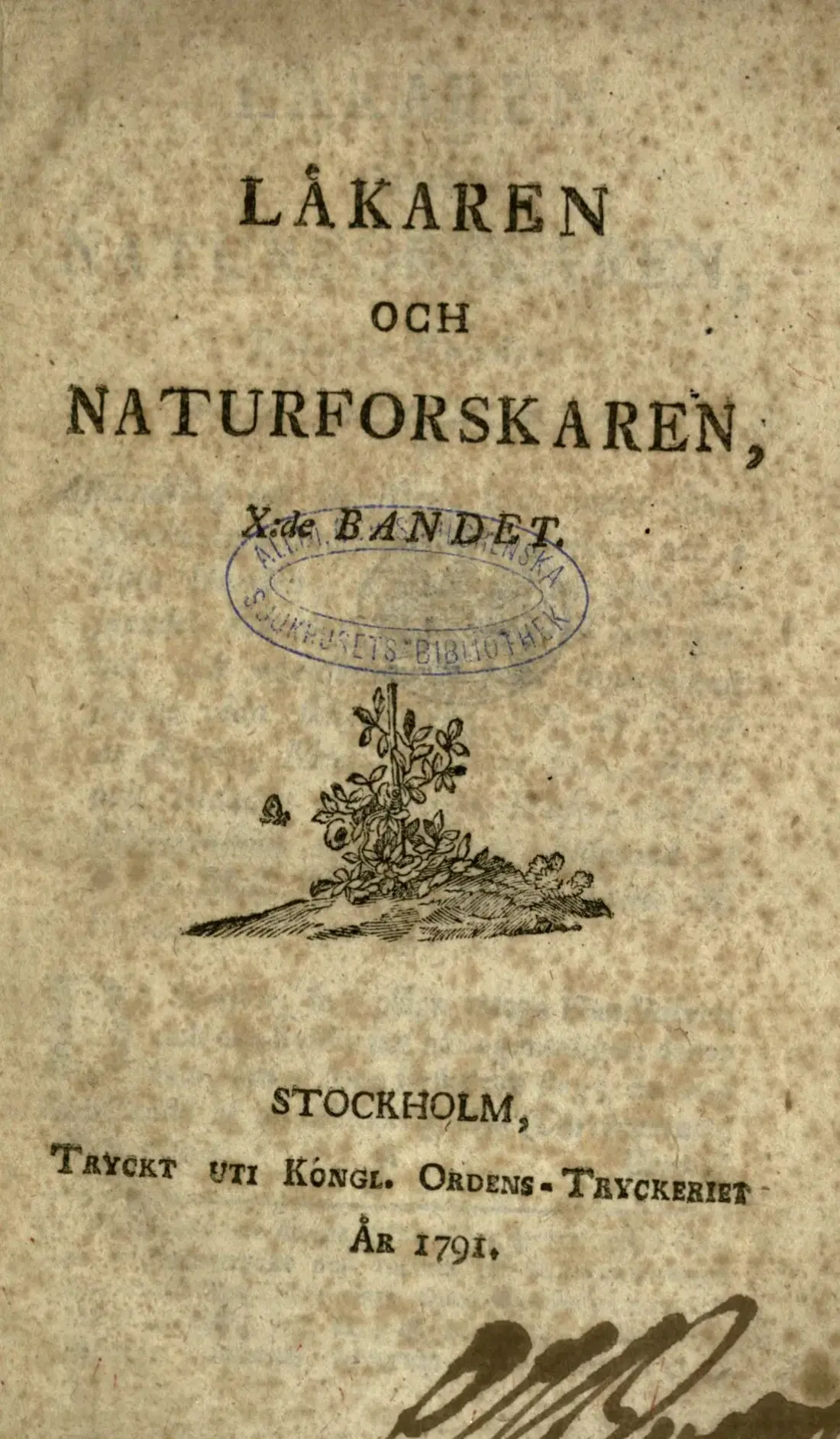 Originalsida iii