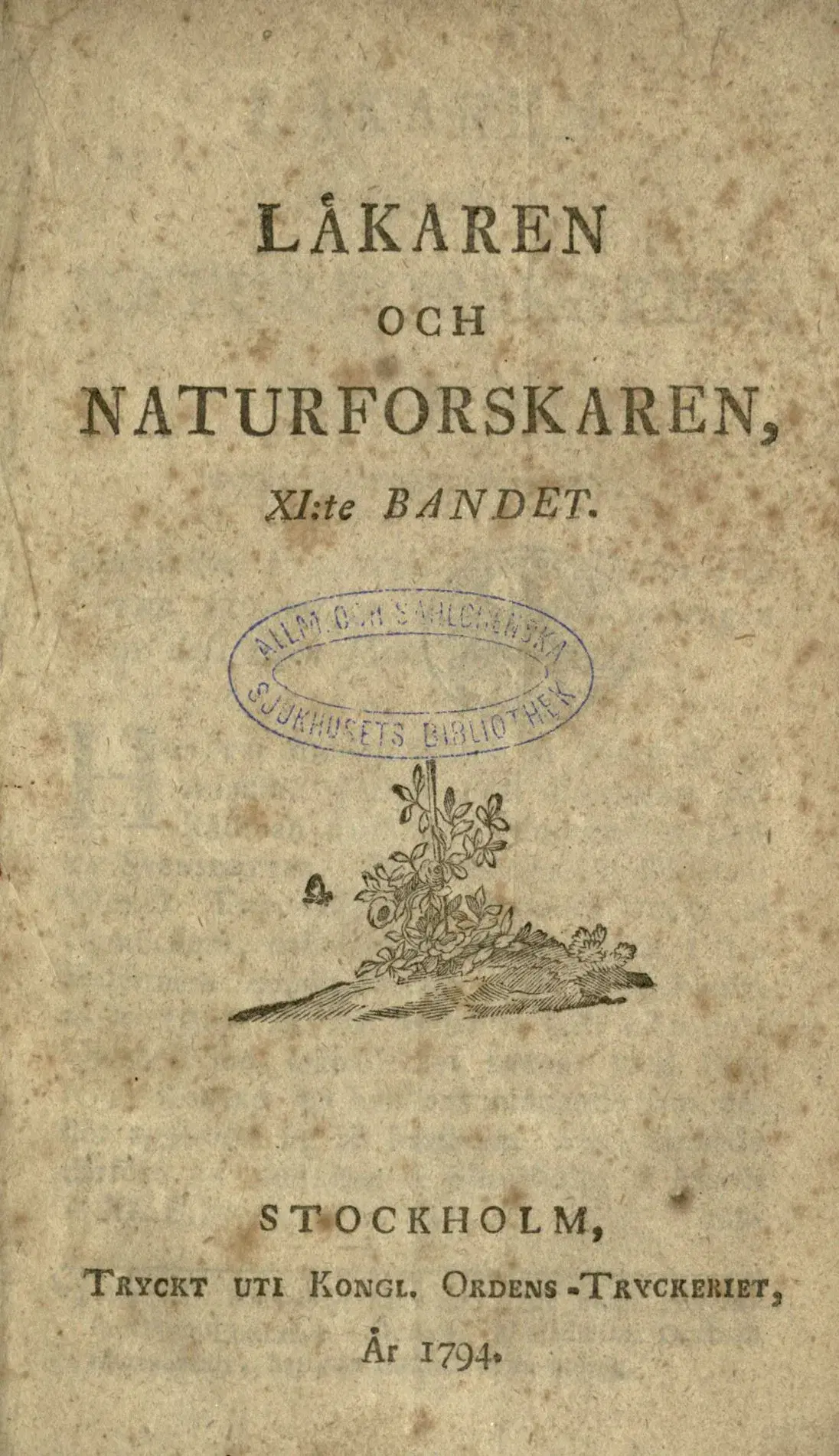 Originalsida iii